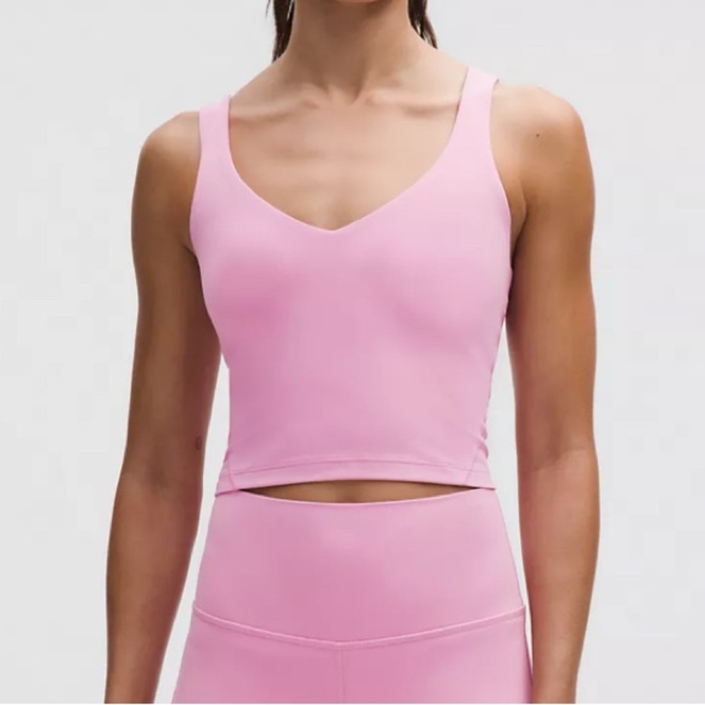 lululemon • align cropped tank top